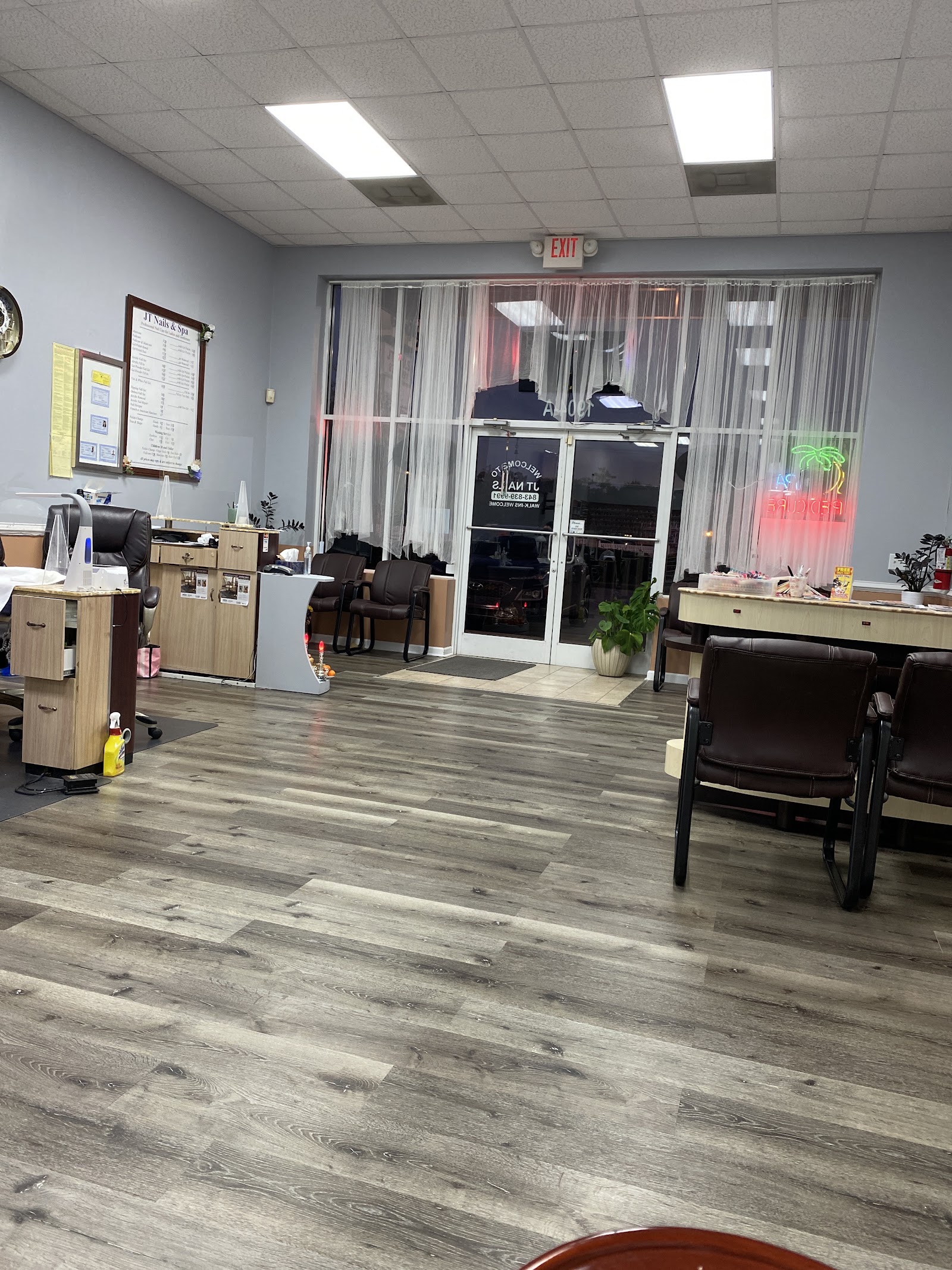J T Nails & Spa nail work in Surfside Beach, South Carolina